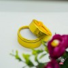 Подарочная коробочка картонная  "Злато". Размер 7*4*3,5 см